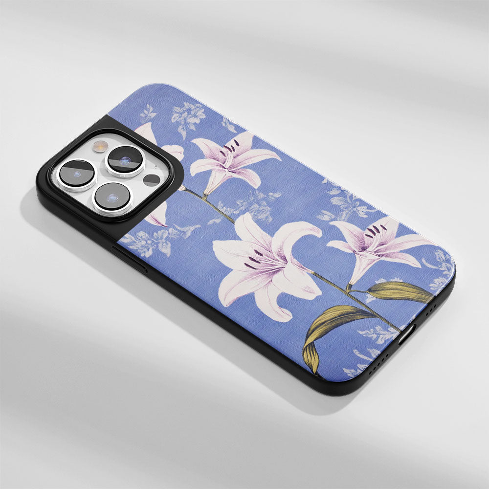 Industry-Level Tough Matte Lily iPhone Case