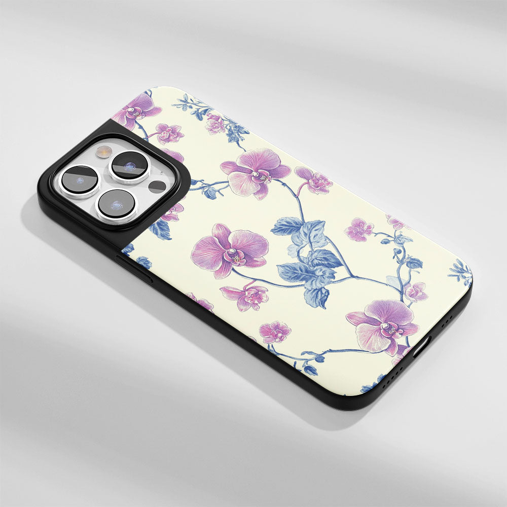 Industry-Level Tough Matte Orchid iPhone Case