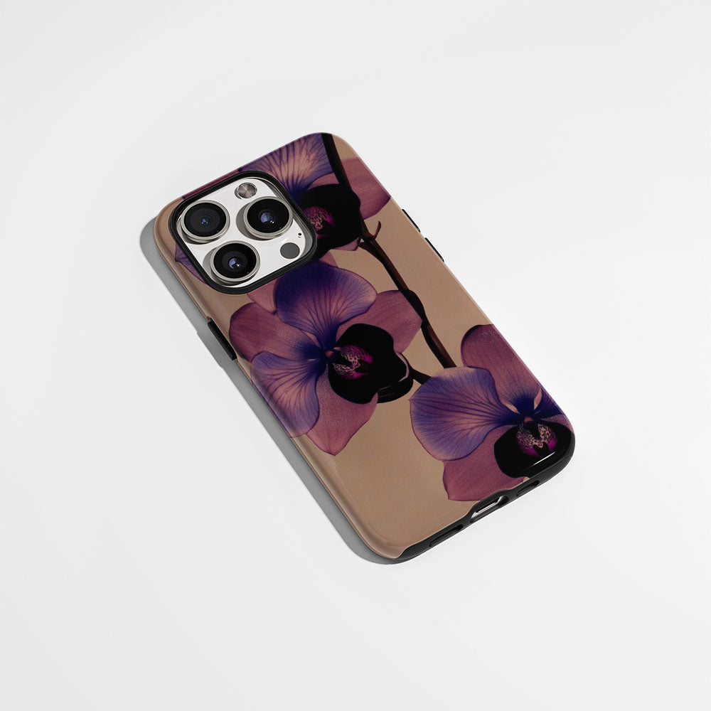 Double-Layer Semi-Handprinted Tough Matte iPhone Case