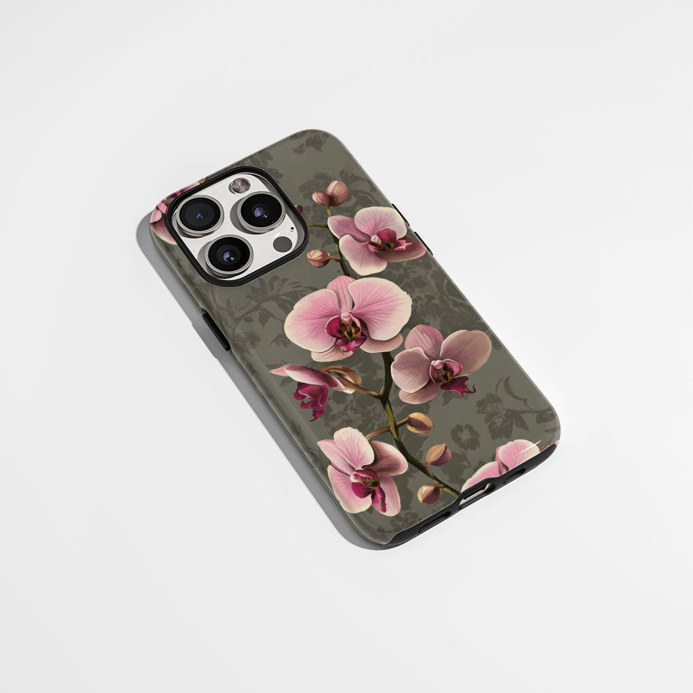 Double-Layer Semi-Handprinted Tough Matte iPhone Case