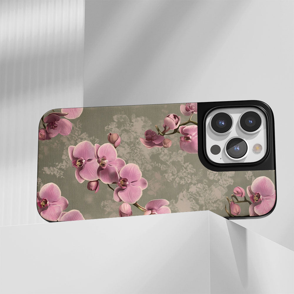 Industry-Level Tough Matte Orchid iPhone Case