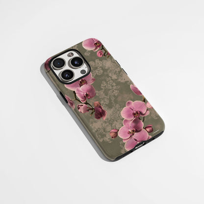 Double-Layer Semi-Handprinted Tough Matte iPhone Case