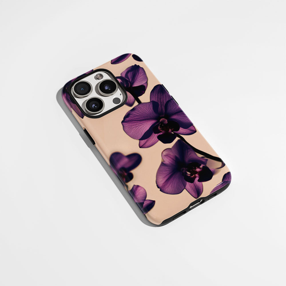 Double-Layer Semi-Handprinted Tough Matte iPhone Case