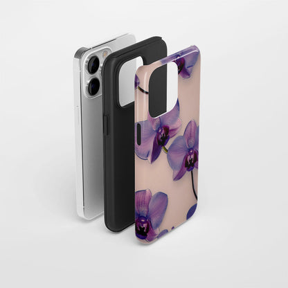 Double-Layer Semi-Handprinted Tough Matte iPhone Case