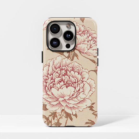 Double-Layer Semi-Handprinted Tough Matte iPhone Case