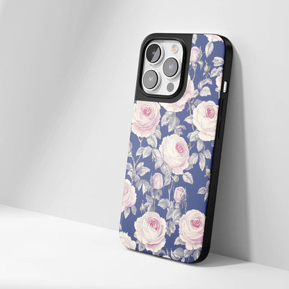 Industry-Level Tough Matte Pink Rose iPhone Case