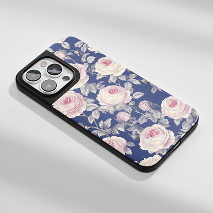 Industry-Level Tough Matte Pink Rose iPhone Case