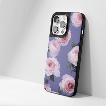 Industry-Level Tough Matte Pink Rose iPhone Case