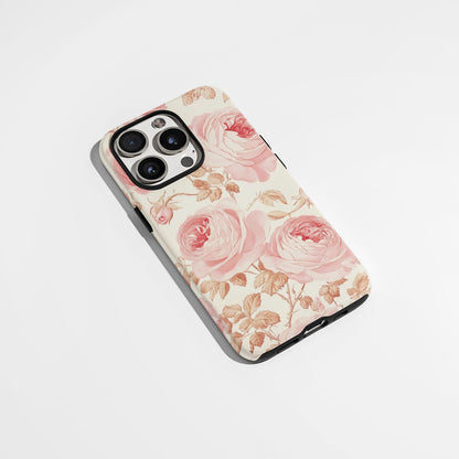 Double-Layer Semi-Handprinted Tough Matte iPhone Case