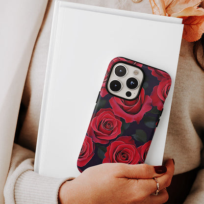 Double-Layer Semi-Handprinted Tough Matte iPhone Case