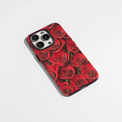 Double-Layer Semi-Handprinted Tough Matte iPhone Case