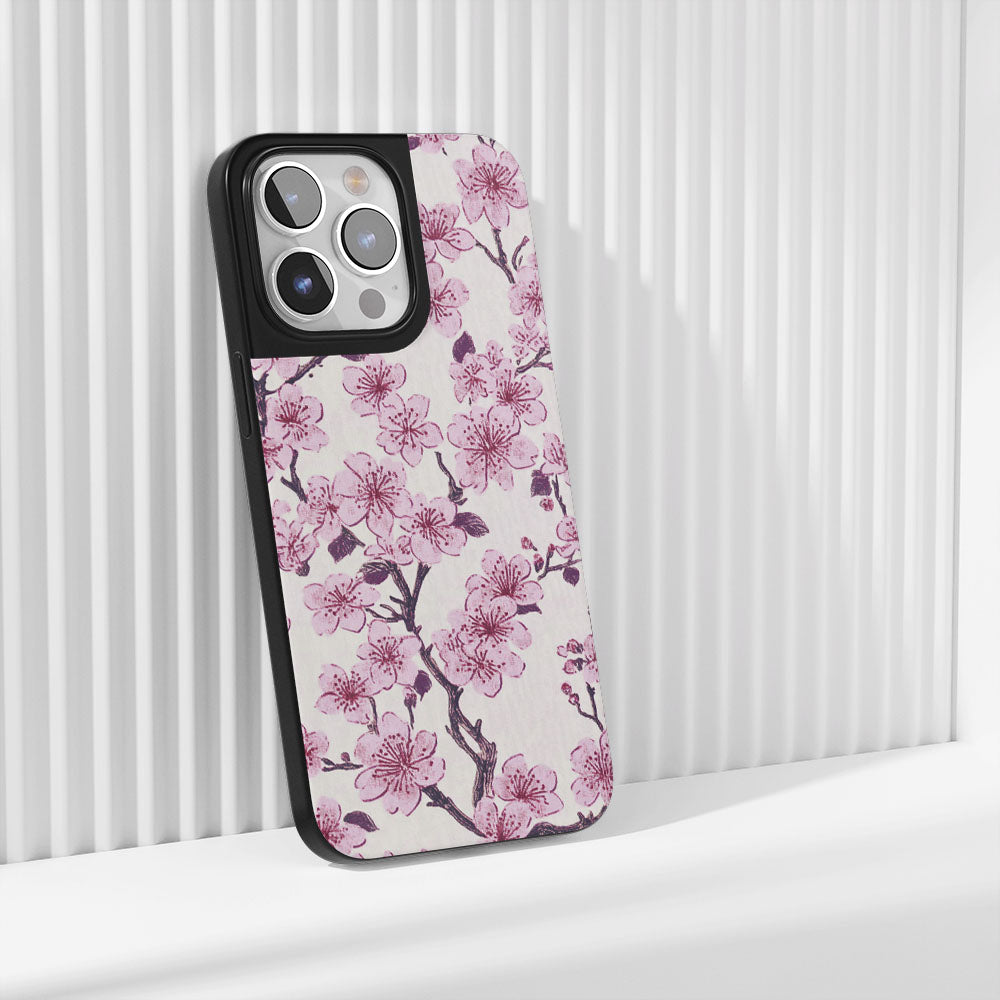 Industry-Level Tough Matte Sakura iPhone Case