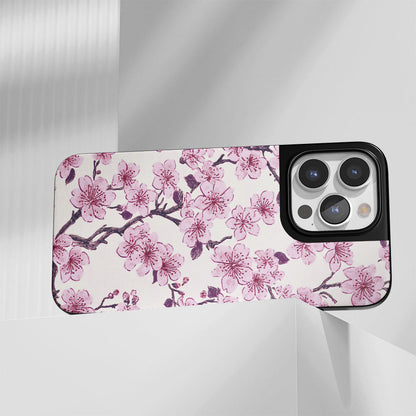 Industry-Level Tough Matte Sakura iPhone Case