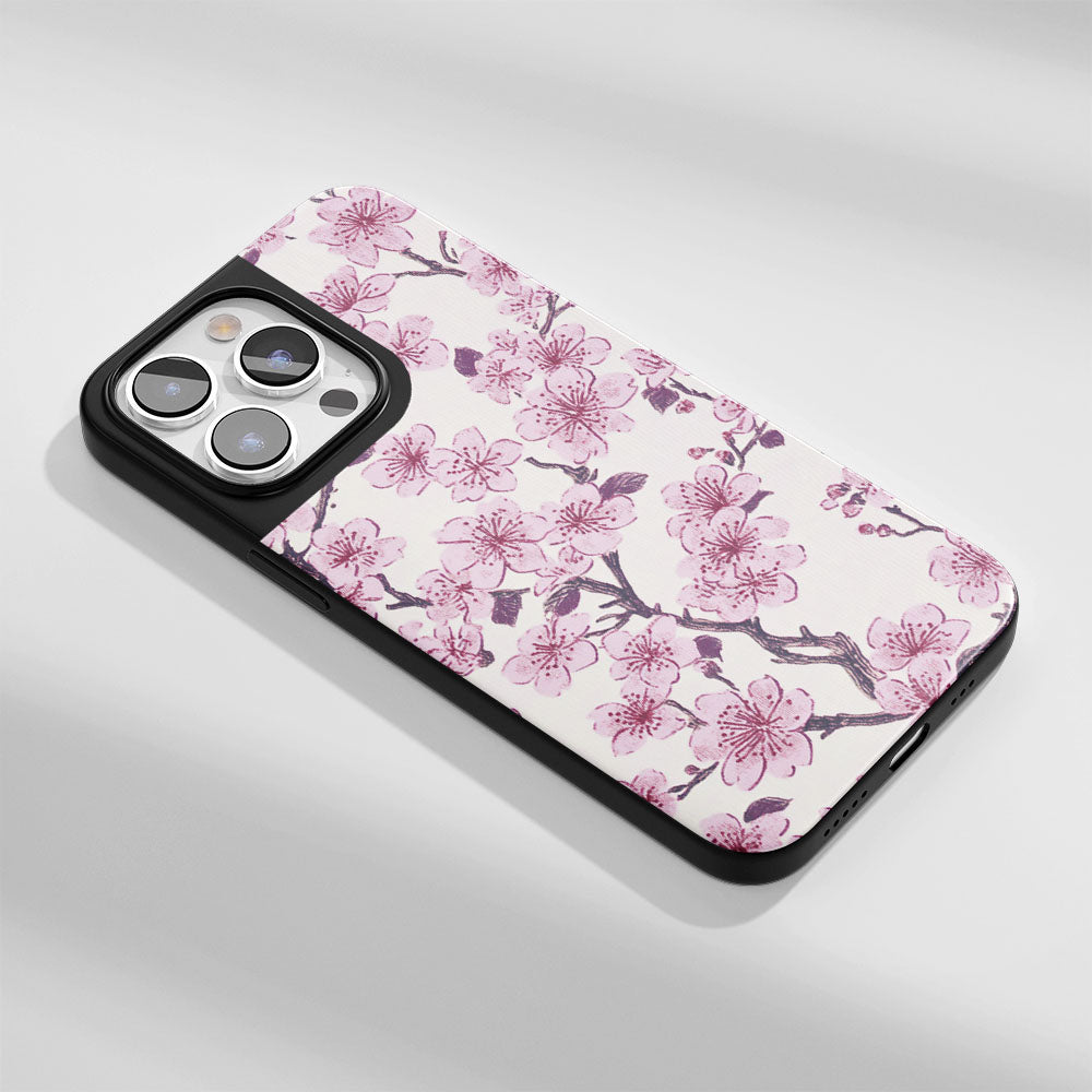 Industry-Level Tough Matte Sakura iPhone Case