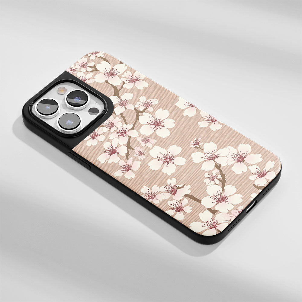 Industry-Level Tough Matte Sakura iPhone Case