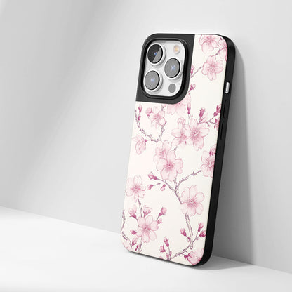 Industry-Level Tough Matte Sakura iPhone Case