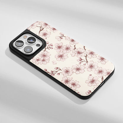 Industry-Level Tough Matte Sakura iPhone Case