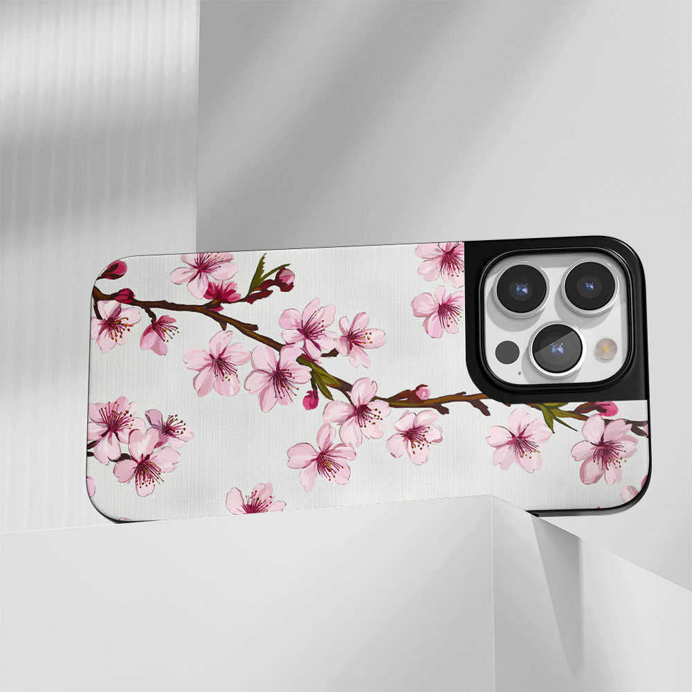 Industry-Level Tough Matte Sakura iPhone Case