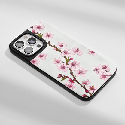 Industry-Level Tough Matte Sakura iPhone Case