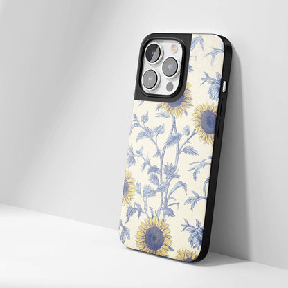 Industry-Level Tough Matte Sunflower iPhone Case