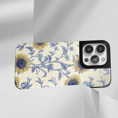 Industry-Level Tough Matte Sunflower iPhone Case