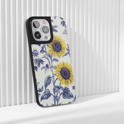 Industry-Level Tough Matte Sunflower iPhone Case