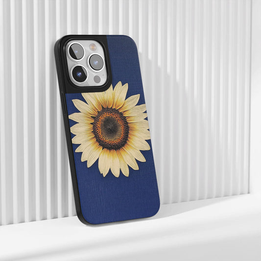 Industry-Level Tough Matte Sunflower iPhone Case