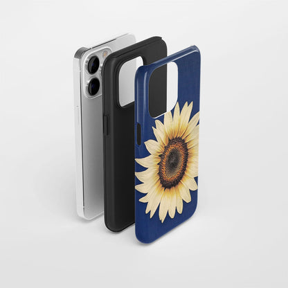 Double-Layer Semi-Handprinted Tough Matte iPhone Case