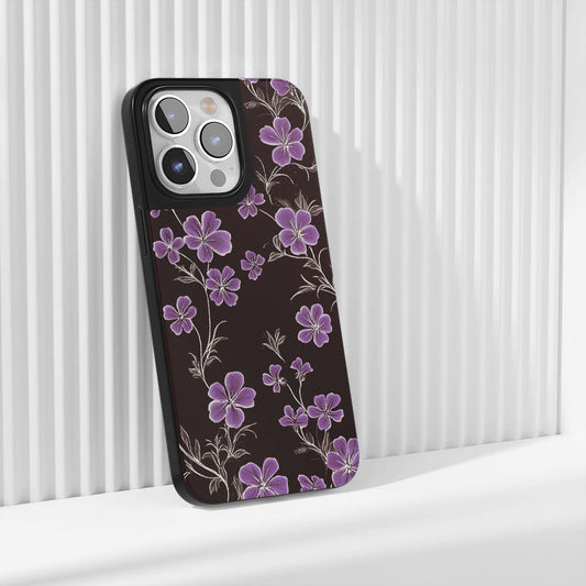 Industry-Level Tough Matte Violet iPhone Case