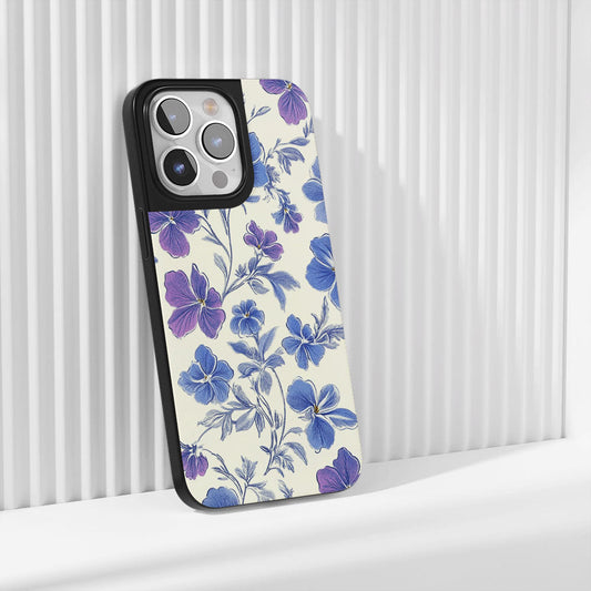 Industry-Level Tough Matte Violet iPhone Case